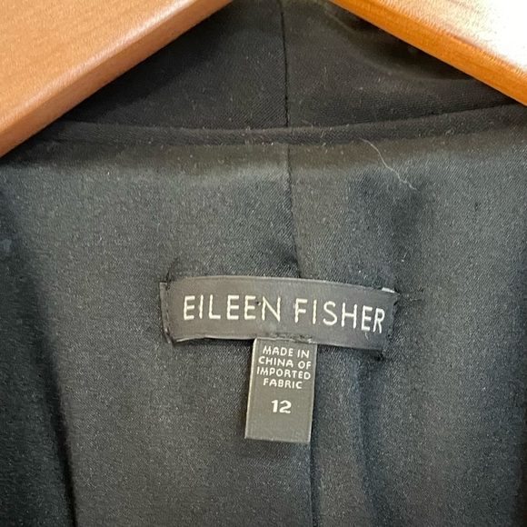 NWOT Eileen Fisher Collarless Blazer - Picture 4 of 6